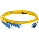 Патч-корд Lanmaster LAN-2LC-2SC/SU-5.0 1.2x9/125 OS2 LC дуплекс-SC дуплекс 5м LSZH желтый Патч-корд Lanmaster LAN-2LC-2SC/SU-5.0 1.2x9/125 OS2 LC дуплекс-SC дуплекс 5м LSZH желтый