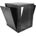 Шкаф коммутационный ЦМО (ШРН-М-12.500-9005) настенный 12U 600x520мм пер.дв.стекл 130кг черный 456мм 21.6кг 180град. 610мм IP20 сталь