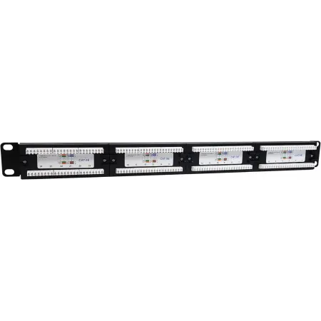 Патч-панель NTSS NTSS-PP-1U-24-UTP-RJ45-5E-D 19" 1U 24xRJ45 кат.5E UTP