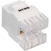 Модуль NTSS NTSS-KJ-UTP-RJ45-6-180-WT информ. KeystoneRJ45 кат.6 UTP бел.