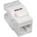 Модуль NTSS NTSS-KJ-UTP-RJ45-5E-180-WT информ. KeystoneRJ45 кат.5E UTP бел.