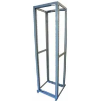 Стойка двухрамная NTSS NTSS-2POR24U/600-1000 24U 550ммx1000мм 600кг серый
