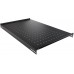 Полка стационарная NTSS NTSS-FS-H-1000-BL 1U нагр.:100кг. 19" 750мм черный (упак.:1шт)
