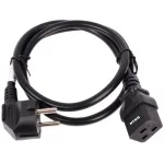Шнур питания NTSS NTSS-PC19771 C19-Schuko проводник.:3x1.5мм2 1.8м 220/250В 16А черный