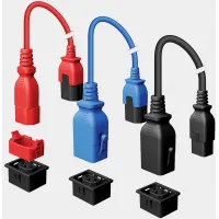 Кабель RakTek P-Lock RTPCL192010B C19-C20 проводник.:3x2.5мм2 1м синий