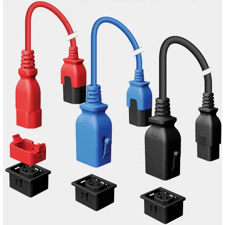 Кабель RakTek P-Lock RTPCL192010B C19-C20 проводник.:3x2.5мм2 1м синий