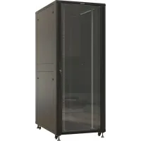 Шкаф серверный Hyperline (TTBR-4281-AS-RAL9004) напольный 42U 800x1000мм пер.дв.стекл задн.дв.спл.стал.лист 4 бок.пан. 1000кг черный 910мм 140.8кг 2055мм IP20 сталь Шкаф серверный Hyperline (TTBR-4281-AS-RAL9004) напольный 42U 800x1000мм пер.дв.стекл задн.дв.спл.стал.лист 4 бок.пан. 1000кг черный 910мм 140.8кг 2055мм IP20 сталь