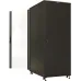 Шкаф серверный Hyperline (TTBR-4281-AS-RAL9004) напольный 42U 800x1000мм пер.дв.стекл задн.дв.спл.стал.лист 4 бок.пан. 1000кг черный 910мм 140.8кг 2055мм IP20 сталь