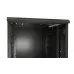 Шкаф серверный Hyperline (TTBR-4262-DD-RAL9004) напольный 42U 600x1200мм пер.дв.перфор.2ств. задн.дв.перфор.2-хст. 2 бок.пан. 800кг черный 1110мм IP20 сталь