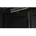 Шкаф серверный Hyperline (TTBR-4262-DD-RAL9004) напольный 42U 600x1200мм пер.дв.перфор.2ств. задн.дв.перфор.2-хст. 2 бок.пан. 800кг черный 1110мм IP20 сталь