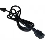 Шнур питания Lanmaster LAN-PP19/20-0.5-BK C19-C20 проводник.:3x1.5мм2 0.5м 250В 16А (упак.:1шт) черный