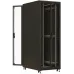 Шкаф коммутационный Hyperline (TTBR-4781-DD-RAL9004) напольный 47U 800x1000мм пер.дв.перфор. задн.дв.перфор. 2 бок.пан. 1000кг черный 910мм 153.3кг 2277мм IP20 сталь