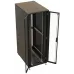 Шкаф коммутационный Hyperline (TTBR-4781-DD-RAL9004) напольный 47U 800x1000мм пер.дв.перфор. задн.дв.перфор. 2 бок.пан. 1000кг черный 910мм 153.3кг 2277мм IP20 сталь