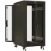 Шкаф коммутационный Hyperline (TTBR-1868-DD-RAL9004) напольный 18U 600x800мм пер.дв.перфор.2ств. задн.дв.перфор.2-хст. 800кг черный 710мм 988мм IP20 сталь