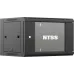 Шкаф коммутационный NTSS NTSS-W12U6060GS-BL настенный 12U 570x600мм пер.дв.стекл 60кг черный 500мм 27кг 220град. 635мм IP20 сталь