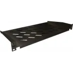 Полка стационарная NTSS NTSS-FF-250-BL 1U нагр.:20кг. 19" 250мм черный