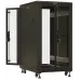 Шкаф серверный Hyperline TTBR-2261-DD-RAL9004 напольный 22U 600x1000мм пер.дв.перфор. задн.дв.перфор. 2 бок.пан. 1000кг черный 910мм 79.5кг 1166мм IP20 сталь