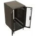 Шкаф серверный Hyperline TTBR-2261-DD-RAL9004 напольный 22U 600x1000мм пер.дв.перфор. задн.дв.перфор. 2 бок.пан. 1000кг черный 910мм 79.5кг 1166мм IP20 сталь