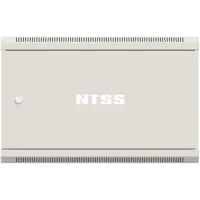 Шкаф коммутационный NTSS Премиум (NTSS-W6U6045FD) настенный 6U 570x450мм пер.дв.металл 60кг серый 350мм 18кг 220град. 370мм IP20 сталь