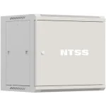 Шкаф коммутационный NTSS Премиум (NTSS-W12U6060FD) настенный 12U 570x600мм пер.дв.металл 60кг серый 500мм 27кг 220град. 635мм IP20 сталь