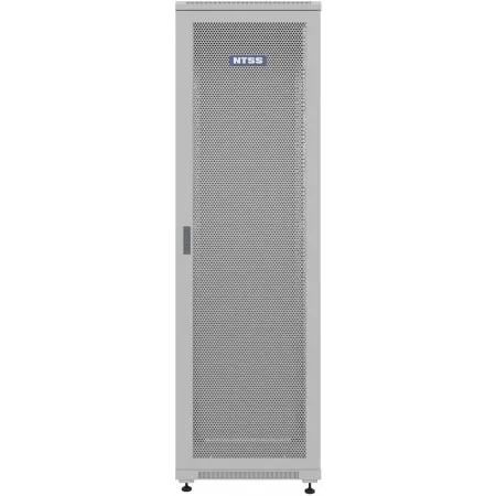 Шкаф коммутационный NTSS Премиум (NTSS-R42U6060PD) напольный 42U 600x600мм пер.дв.перфор. металл 900кг серый 510мм 86кг IP20 металл