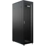Шкаф серверный NTSS Премиум (NTSS-R42U80100PD/PDD-BL) напольный 42U 800x1000мм пер.дв.перфор. металл 900кг серый 910мм 160кг 1987мм IP20 сталь
