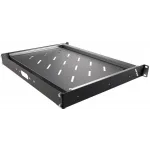 Полка выдвижная NTSS NTSS-MSKB-U-BL 1U нагр.:20кг. 19" 250мм черный