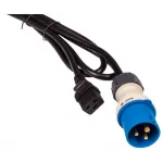Шнур питания Lanmaster LAN-PP9M/19-2.5-BK C19 проводник.:3x2.5мм2 2.5м 250В 16А черный