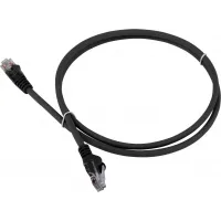 Патч-корд Lanmaster LAN-PC45/U5E-1.0-BK UTP RJ-45 вил.-вилка RJ-45 кат.5E 1м черный LSZH Патч-корд Lanmaster LAN-PC45/U5E-1.0-BK UTP RJ-45 вил.-вилка RJ-45 кат.5E 1м черный LSZH