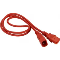 Шнур питания Lanmaster LAN-PP13/14-2.0-RD C13-С14 проводник.:3x0.75мм2 2м 250В 10А красный Шнур питания Lanmaster LAN-PP13/14-2.0-RD C13-С14 проводник.:3x0.75мм2 2м 250В 10А красный