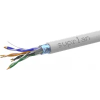 Кабель сетевой информационный Suprlan Premium 01-1012-2 кат.5E FTP 4 пары 24AWG PVC внутренний 305м серый