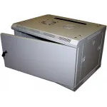 Шкаф коммутационный Lanmaster (TWT-CBW2-18U-6X4-M) настенный 18U 600x450мм пер.дв.металл 60кг серый