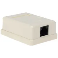 Розетка Rexant 03-0121 комп.RJ45 1 кат.5E UTP бел. (упак.:1шт)