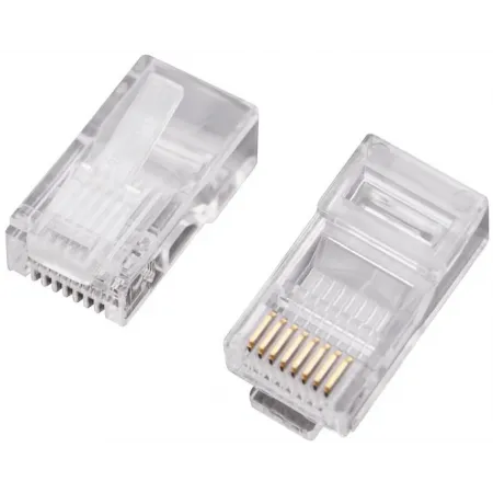 Коннектор Rexant (05-1021) UTP кат.5E RJ45 прозрачный