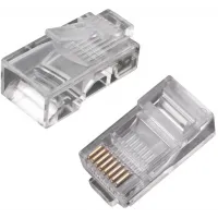 Коннектор PROconnect (05-1021-3) кат.5E RJ45 прозрачный