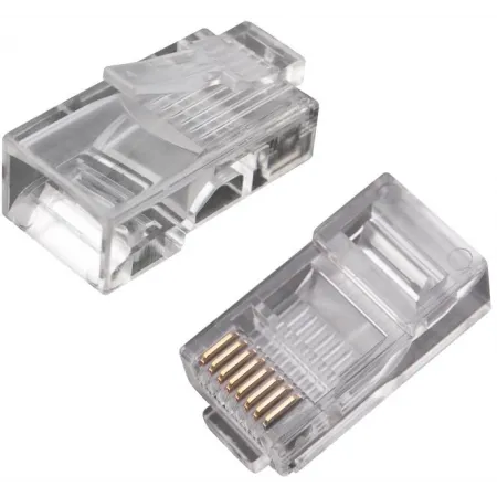 Коннектор PROconnect (05-1021-3) кат.5E RJ45 прозрачный