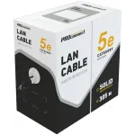 Кабель информационный PROconnect 01-0054 кат.5E U/UTP 4 пары 24AWG PE внешний 305м черный