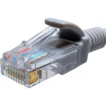Патч-корд Suprlan 10-0144 UTP RJ-45 вил.-вилка RJ-45 кат.5E 3м серый LSZH 24AWG