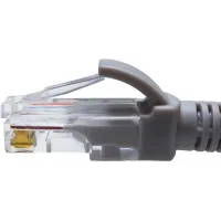 Патч-корд Suprlan 10-0143 UTP RJ-45 вил.-вилка RJ-45 кат.5E 2м серый LSZH 24AWG