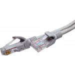 Патч-корд Suprlan 10-0142 UTP RJ-45 вил.-вилка RJ-45 кат.5E 1м серый LSZH 24AWG