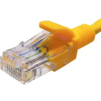 Патч-корд Suprlan 10-0164 UTP RJ-45 вил.-вилка RJ-45 кат.5E 3м желтый LSZH 24AWG