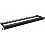 Патч-панель Suprlan 10-0404 19" 0,5U 24xRJ45 кат.5E UTP