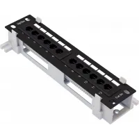 Патч-панель Suprlan 10-0407 19" 1U 12xRJ45 кат.5E UTP