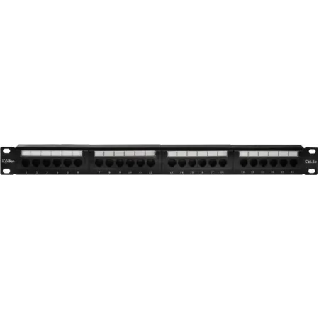 Патч-панель Suprlan 10-0403 19" 1U 24xRJ45 кат.5E UTP