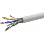 Кабель информационный NetOn 01-0302 кат.5E U/UTP 4 пары 24AWG PVC внутренний 305м серый