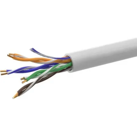 Кабель информационный NetOn 01-0302 кат.5E U/UTP 4 пары 24AWG PVC внутренний 305м серый