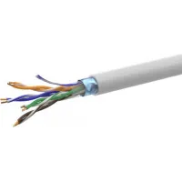 Кабель информационный NetOn 01-1001 кат.5E FTP 4 парыX24AWG PVC внутренний 305м серый
