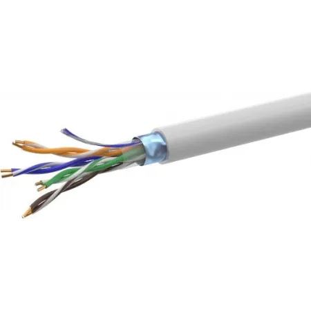 Кабель информационный NetOn 01-1001 кат.5E FTP 4 парыX24AWG PVC внутренний 305м серый
