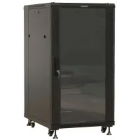 Шкаф коммутационный Hyperline TTBR-1866-AS-RAL9004 напольный 18U 600x600мм пер.дв.стекл задн.дв.спл.стал.лист 800кг черный 510мм 64.1кг 988мм IP20 сталь Шкаф коммутационный Hyperline TTBR-1866-AS-RAL9004 напольный 18U 600x600мм пер.дв.стекл задн.дв.спл.стал.лист 800кг черный 510мм 64.1кг 988мм IP20 сталь