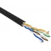 Кабель информационный Rexant 01-0045 кат.5E U/UTP 4 пары 24AWG PE внешний 305м черный